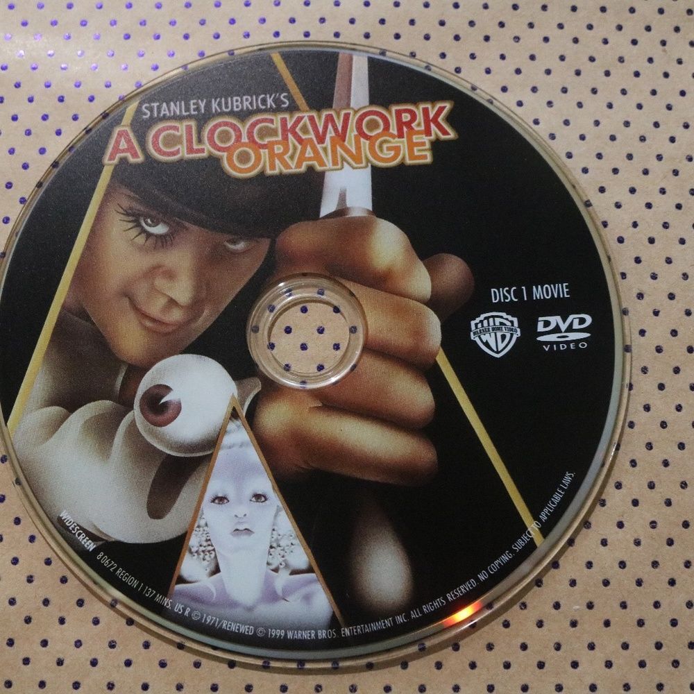 A Clockwork Orange DVD DISC ONLY